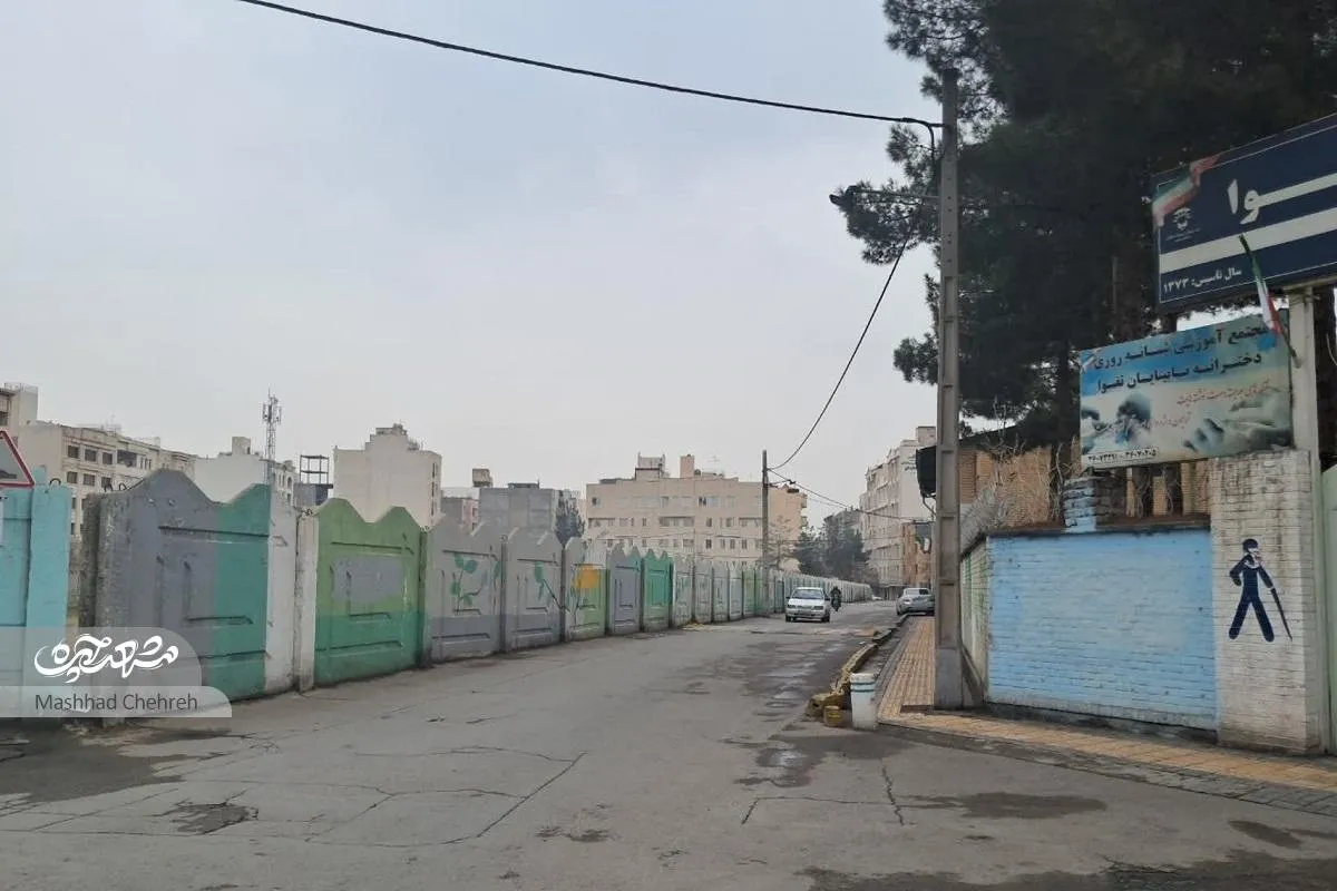 «امید» بر پیشانی معبر فرامرزعباسی ۵