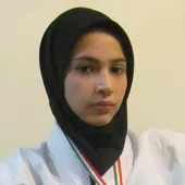 سمیرا جلیلی صادق کمربند مشکی و دان یک کاراته را دارد