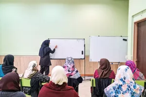 شوق یادگیری در نهضت سوادآموزی فرهنگسرای نصرت