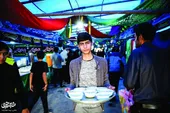 پذیرایی از زائران در بزرگ&zwnj;ترین موکب ورودی غرب مشهد 