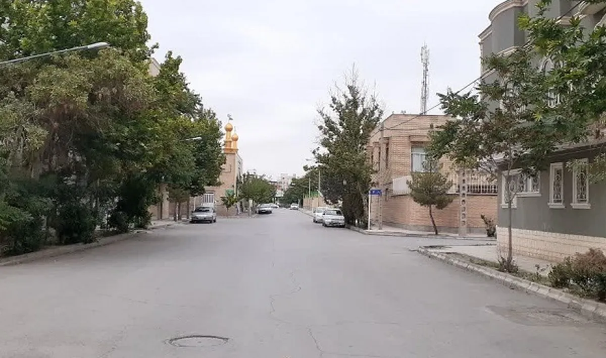 معبری با ۵ بوستان محلی در محله لادن
