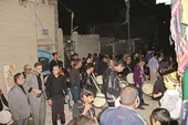 طبل زنان خوزستانی در هیئت &laquo;حاجی چوبی&raquo;