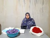 کاسبِ روزهای زعفرانی