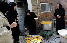 نذری‌پزان همسایه‌های حرم در ماه صفر