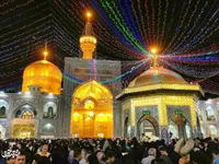 شادباشی حرم امام رضا(ع) در عید قربان