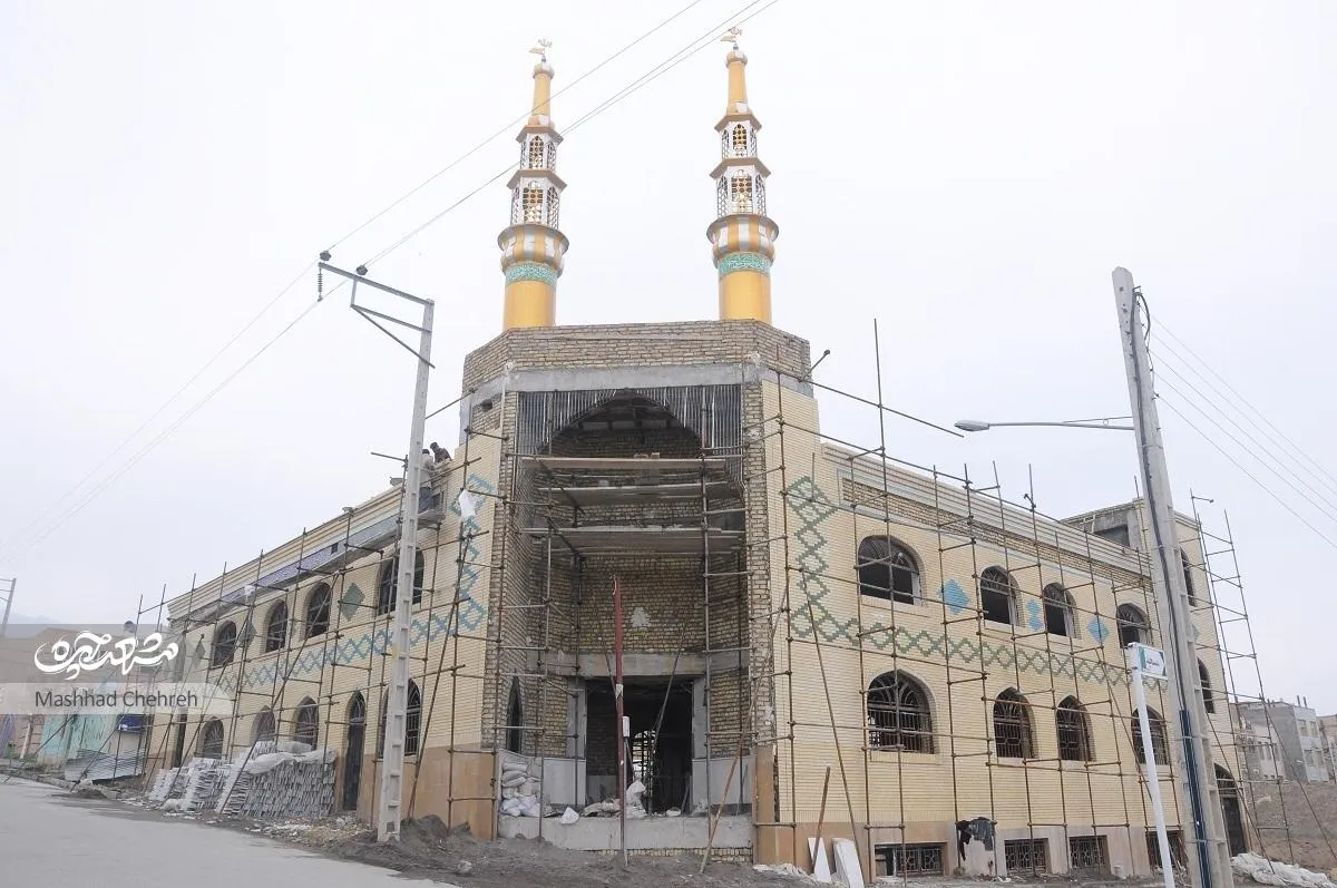 خشت‌خشت مسجد محمدرسول‌الله را اهالی رو هم گذاشتند
