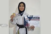 پرنیا نیمروزی پای ثابت سکوی اول و دوم تکواندو است